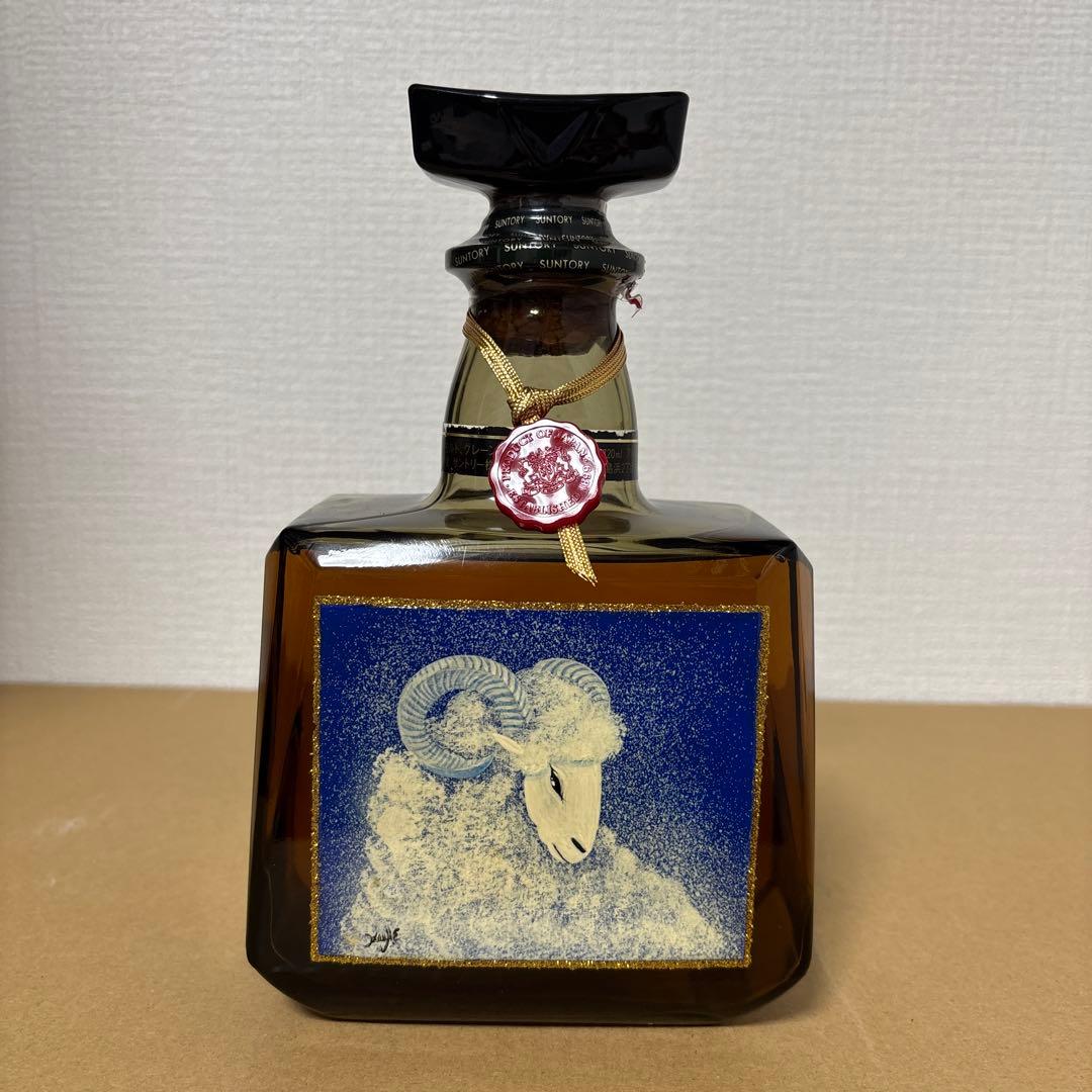 レア　サントリーウイスキーローヤル　オリジナルラベル　未開栓