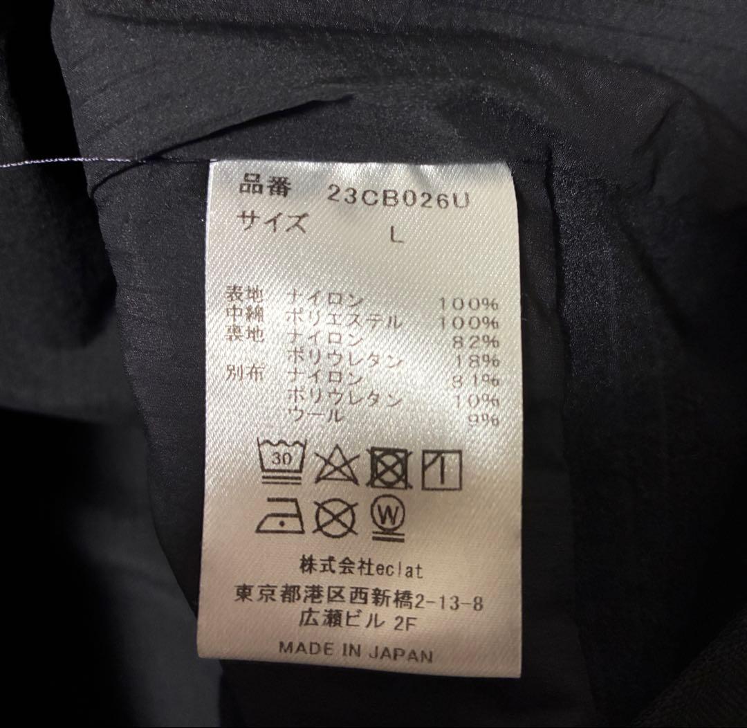 ウォーキング・ランニングウェア charbon LIMONTA CHAMBRAY NYLON PUFF VEST