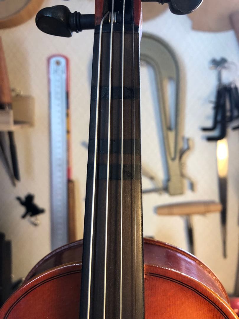 【駒&魂柱調整済】Suzuki分数バイオリンNo200 1/8 1980