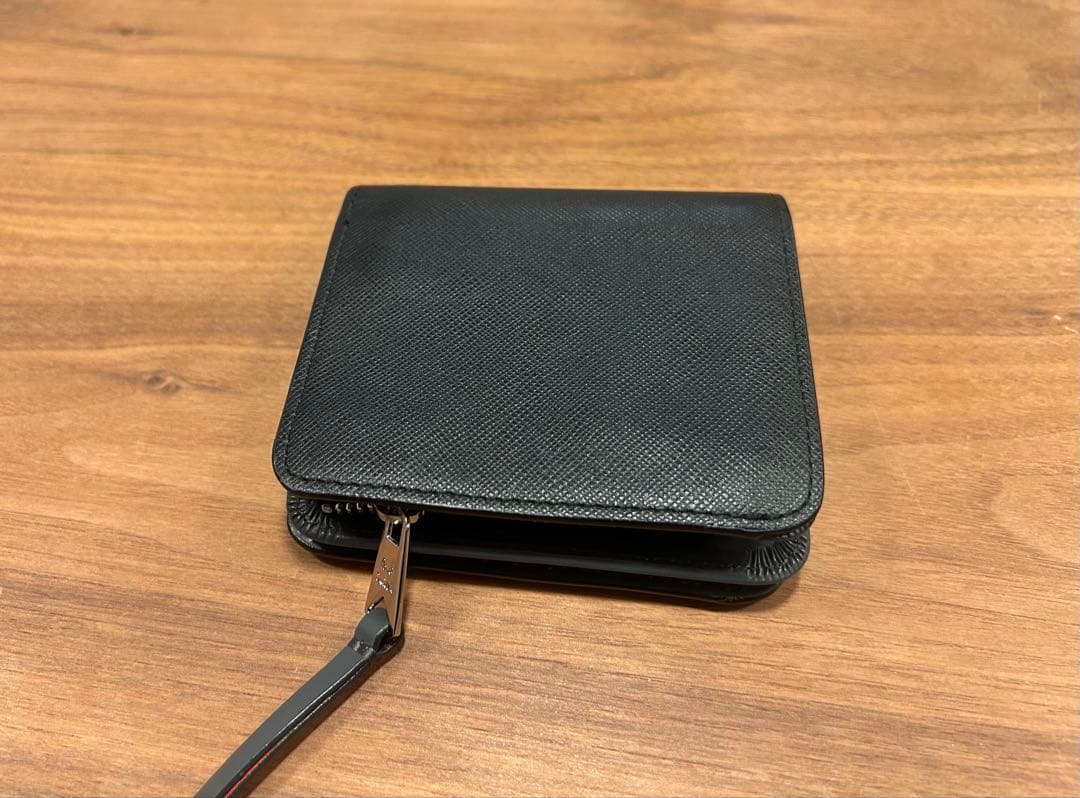 Paul Smith ポールスミス 財布 ブライトストライププラー 黒