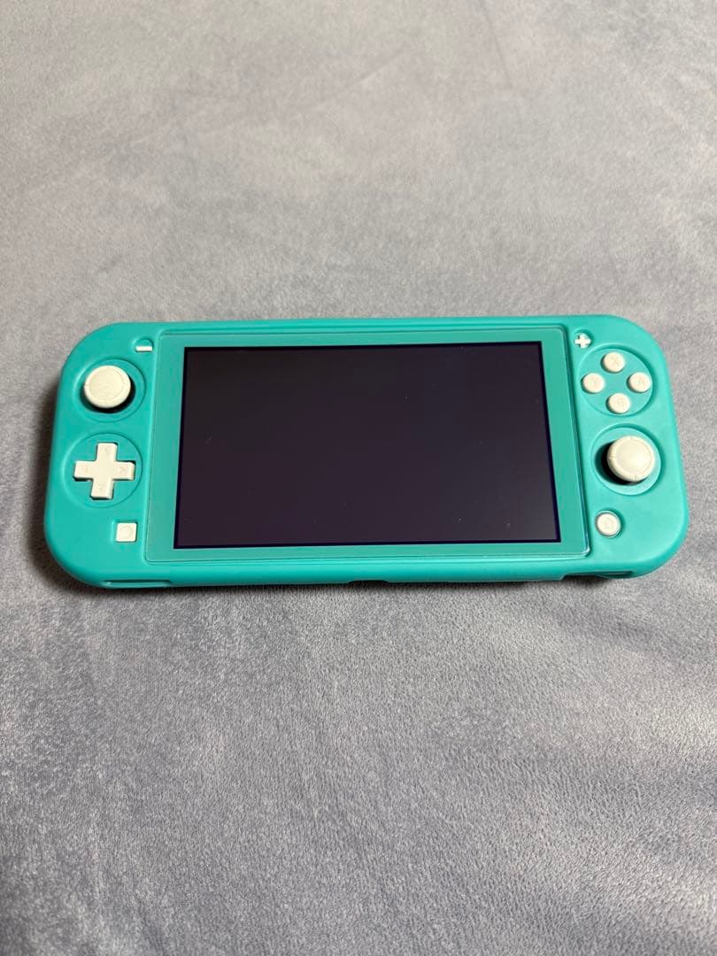 Nintendo Switch Lite ターコイズ 本体 カバー付き