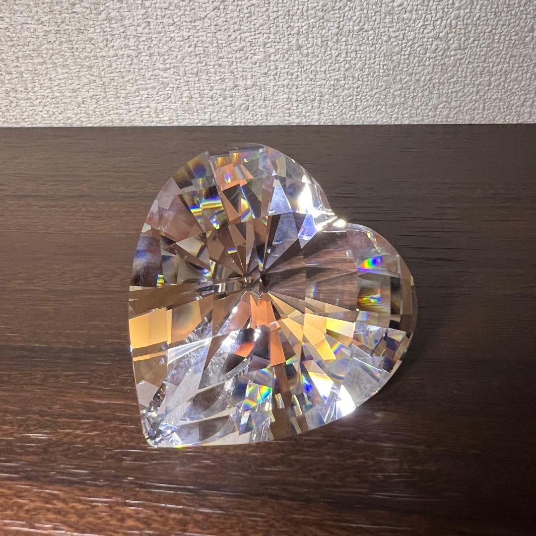SWAROVSKI スワロフスキー スパークリングハート　お買い上げ証明書付き‼️