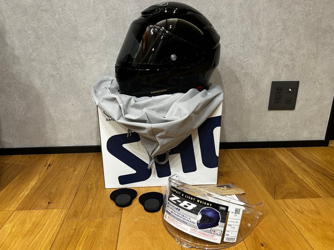 SHOEI Z-8 黒 Lサイズ 59cm ブラック ショーエイ ヘルメット