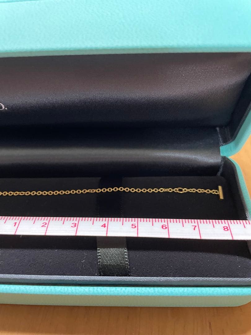 Tiffany & Co. Tスマイルミニ　ゴールドダイヤモンドブレスレット