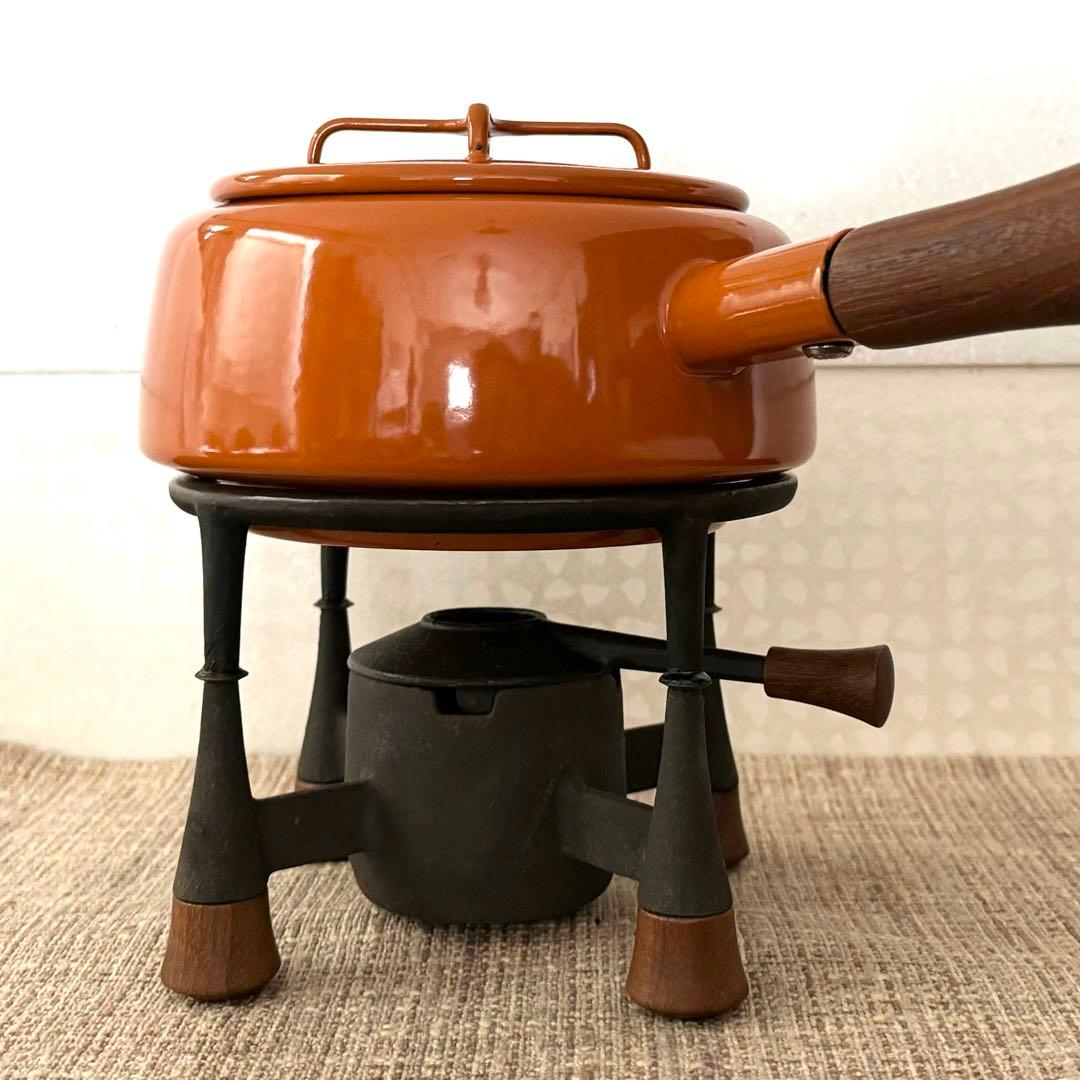 DANSK ダンスク ヴィンテージ フォンデュ鍋&コンロセット