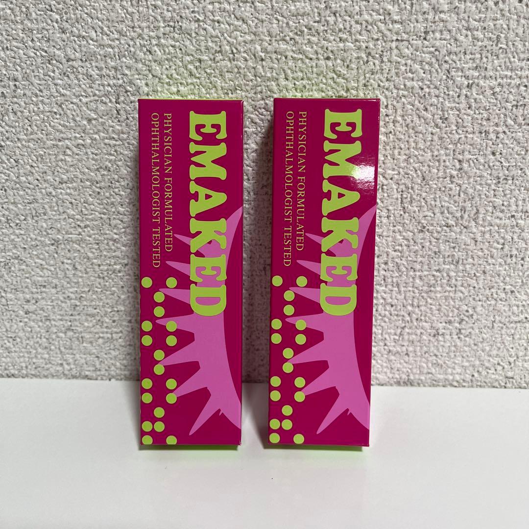 エマーキット 2個 未使用 正規品 エマーキッド 水橋保寿堂 まつげまゆげ用