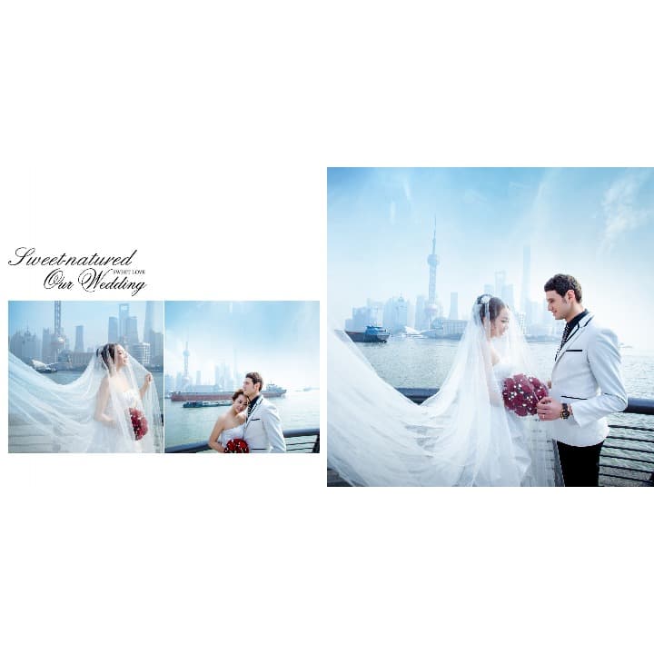 プチハネムーン&海外の人気スタジオで本格フォトウェディング体験1泊3日 アルバム