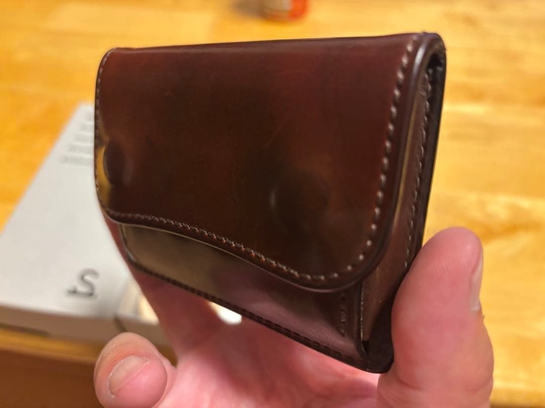 ワイルドスワンズ　タング（Tongue）シェルコードバン　小銭入れ　#8