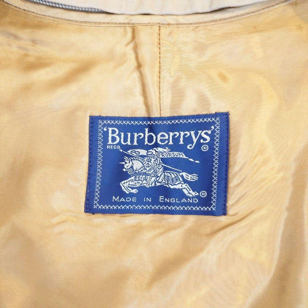 BURBERRY ステンカラーコート ライナー付 ノバチェック 英国製 48 L