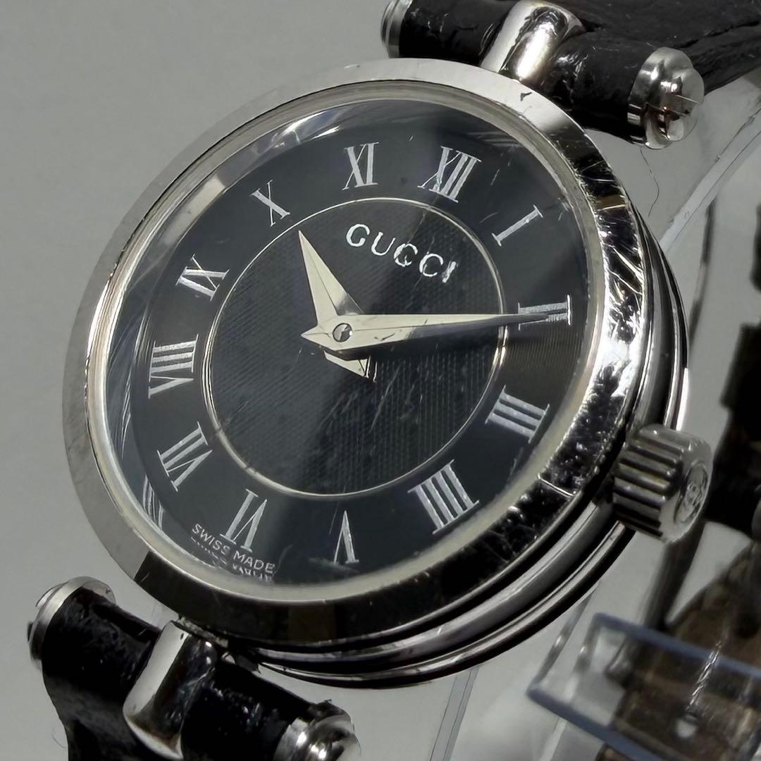 【稼働】グッチ 2040L 腕時計 サイドシェリー ヴィンテージ スイス製