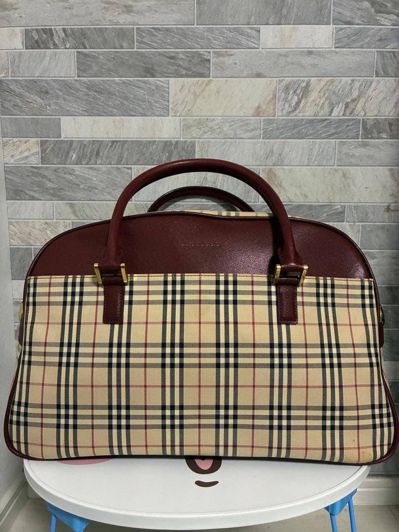 バーバリー　Burberry ボストンバック