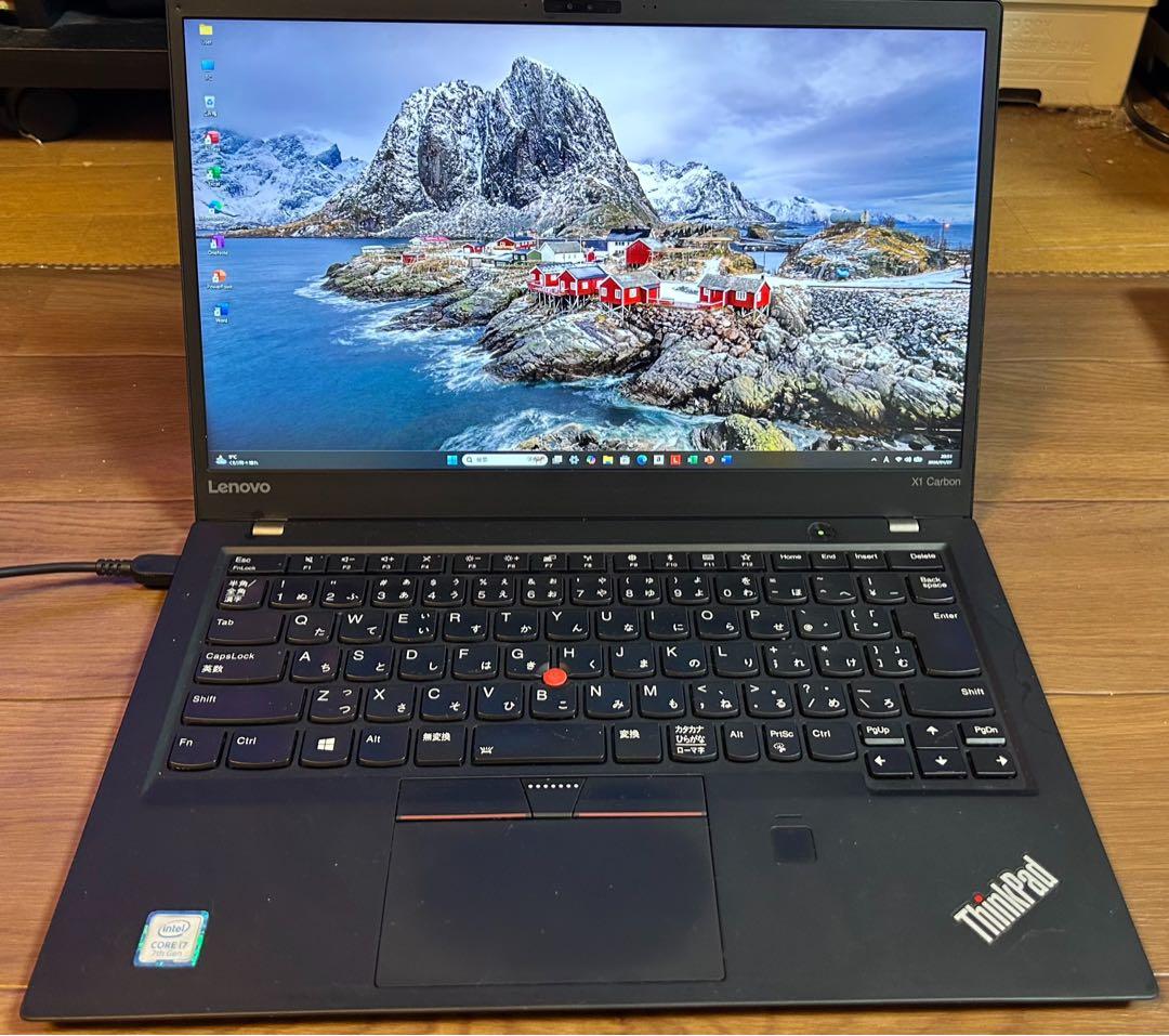 【30日まで限定】ThinkPad X1 i7-7500U, 16GB, 1TB