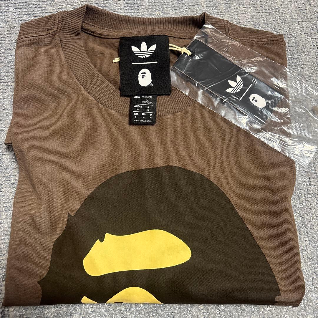 エイプ×adidasTシャツ　XL