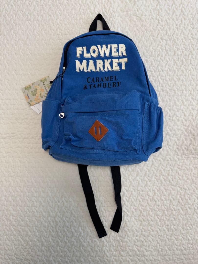 新品　caramel tambre フラワーマーケット キャンバスリュック