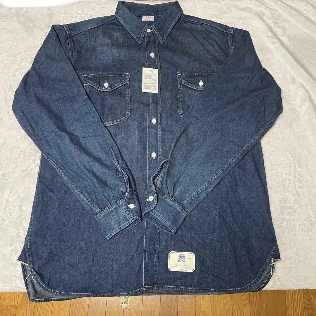 Lee x Scye for UNITED ARROWS ワークシャツ 40