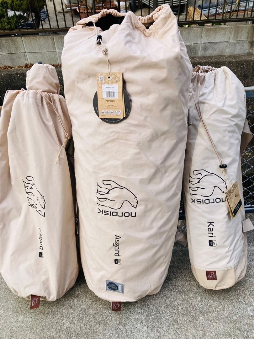 ノルディスクAsgard12.6アスガルド+ジップインフロア+カーリ20 福岡