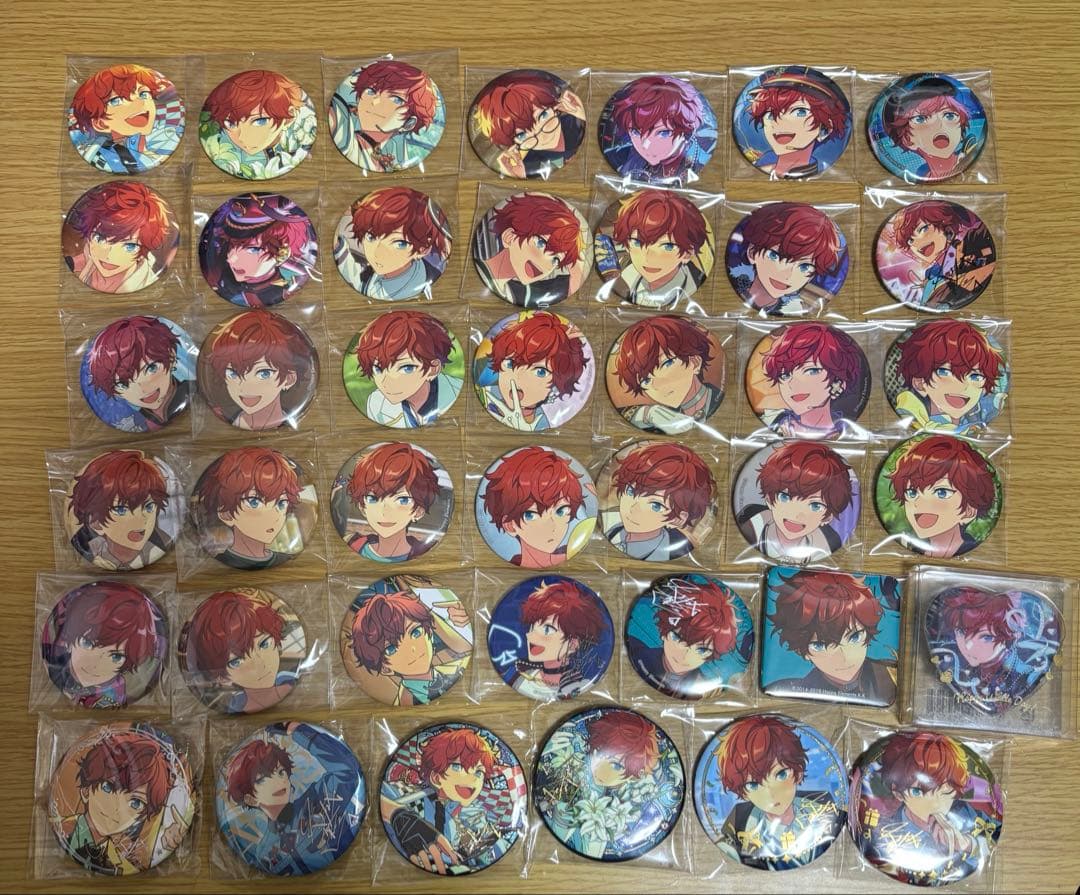 あんスタ 天城一彩 缶バッジ 41個セット