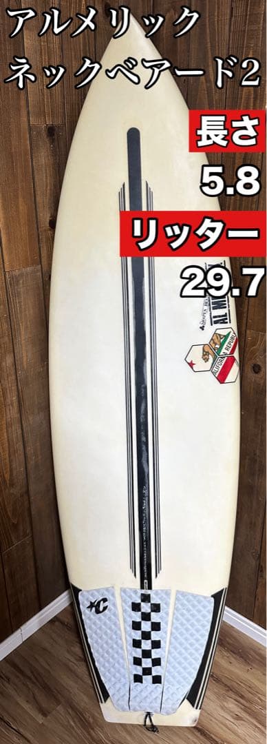 【NAさん専用】アルメリックネックベアード2 5.8 29.7リッター