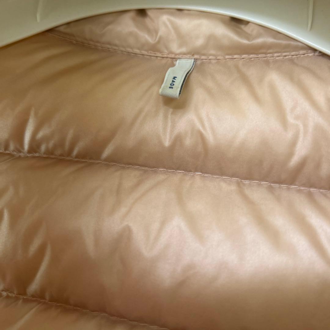 jj　モンクレール ダウンベスト ピンク longue saison