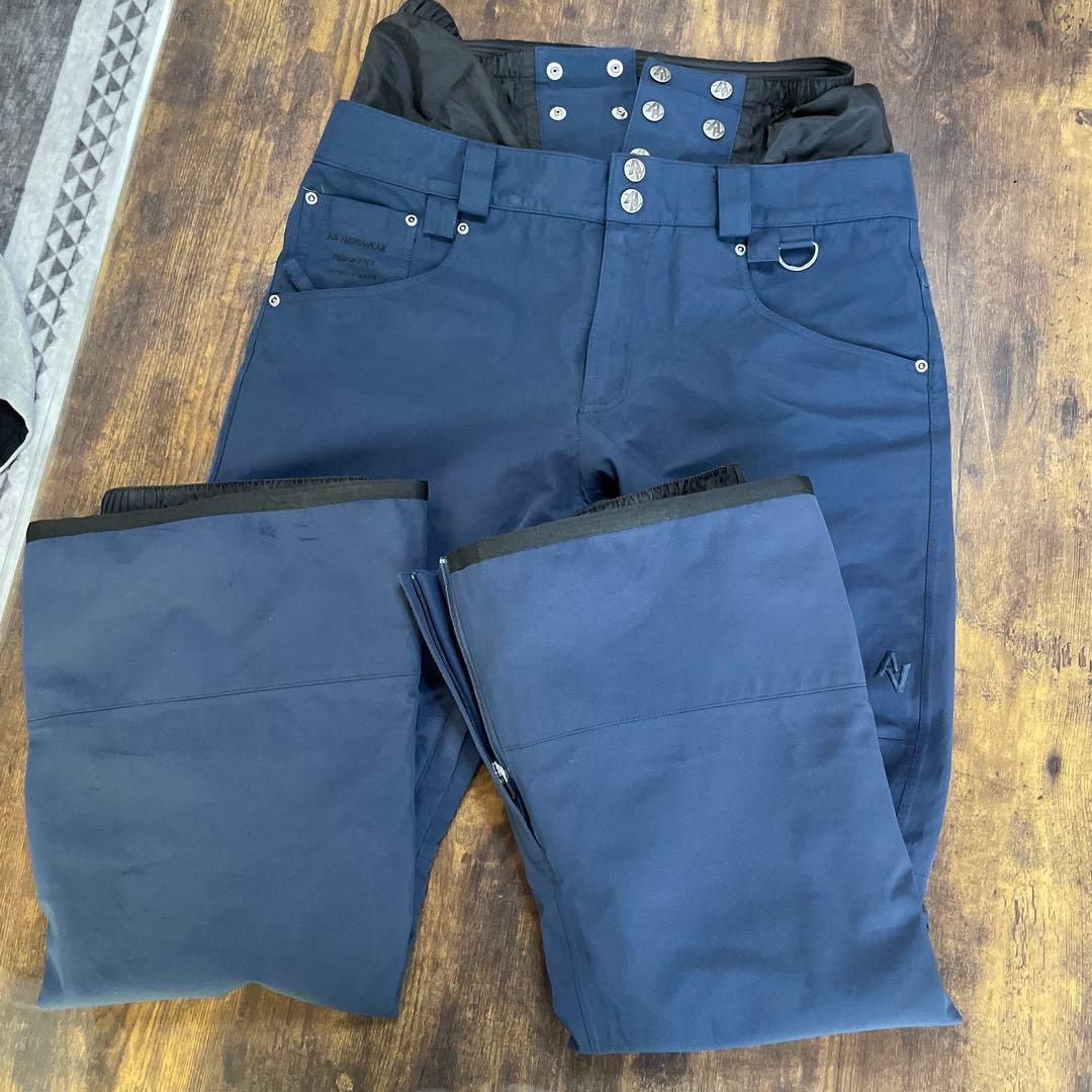 スノーボードウェアAA HARDWEAR サンタクルーズ　上下セット　Mサイズ