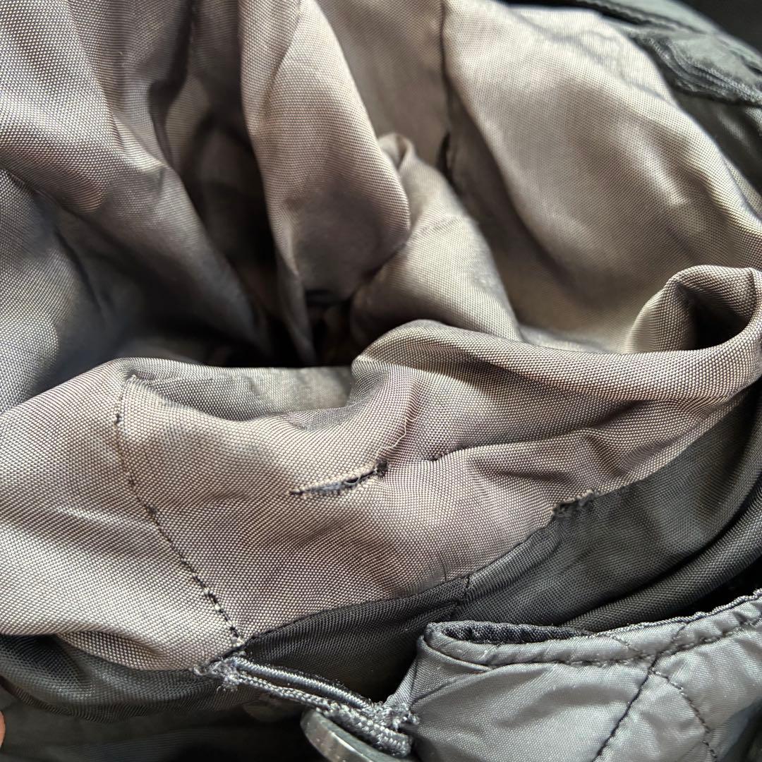 【希少】ヒューゴボス チェスターコート ライナー 46 M ダークグレー