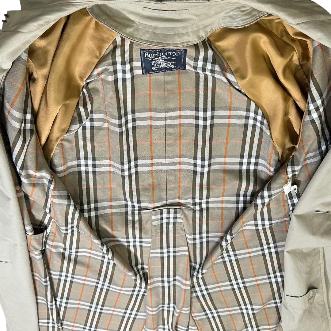 【美品】BURBERRY バーバリー　ダブルトレンチコート　プローサム
