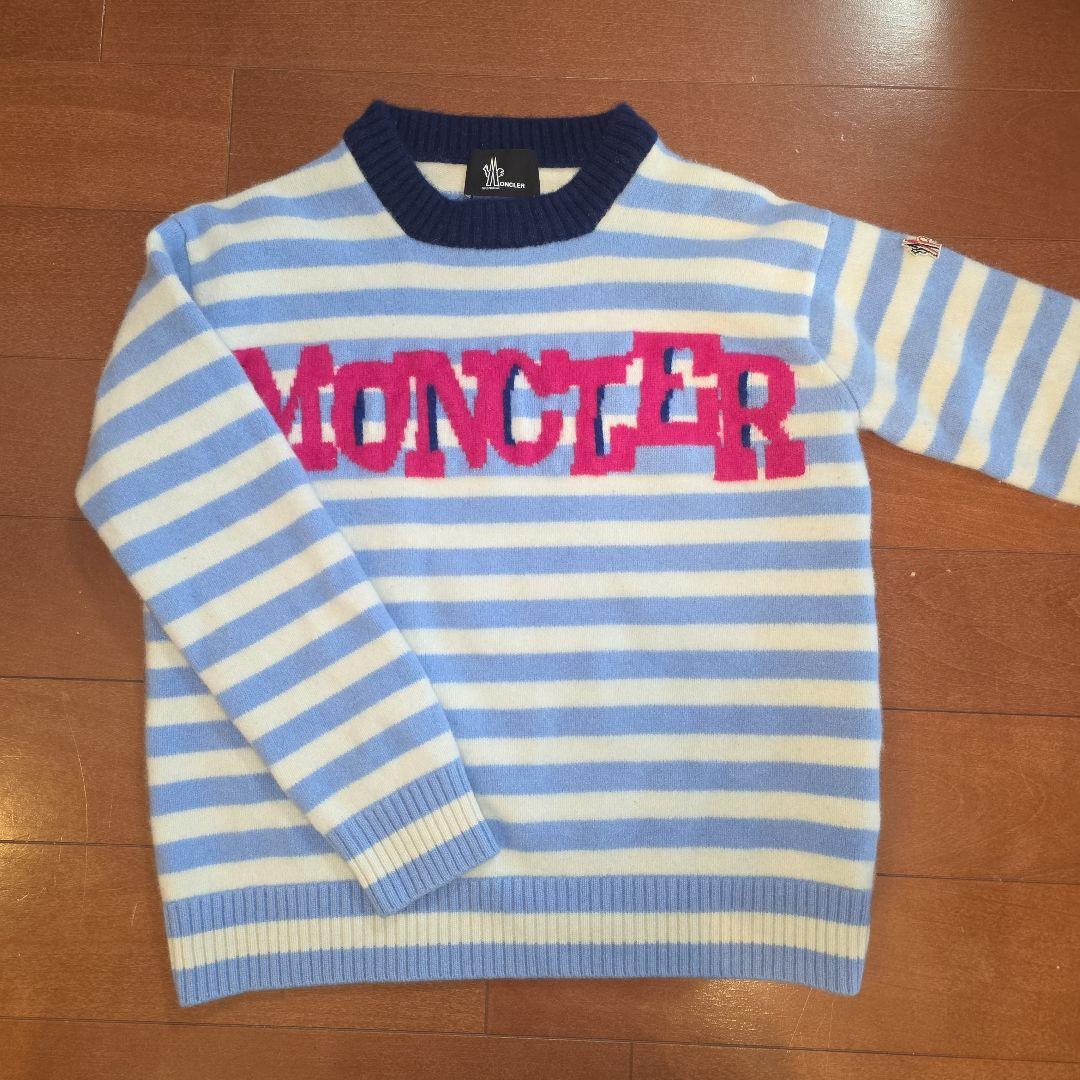 MONCLER ストライプ ニットセーター