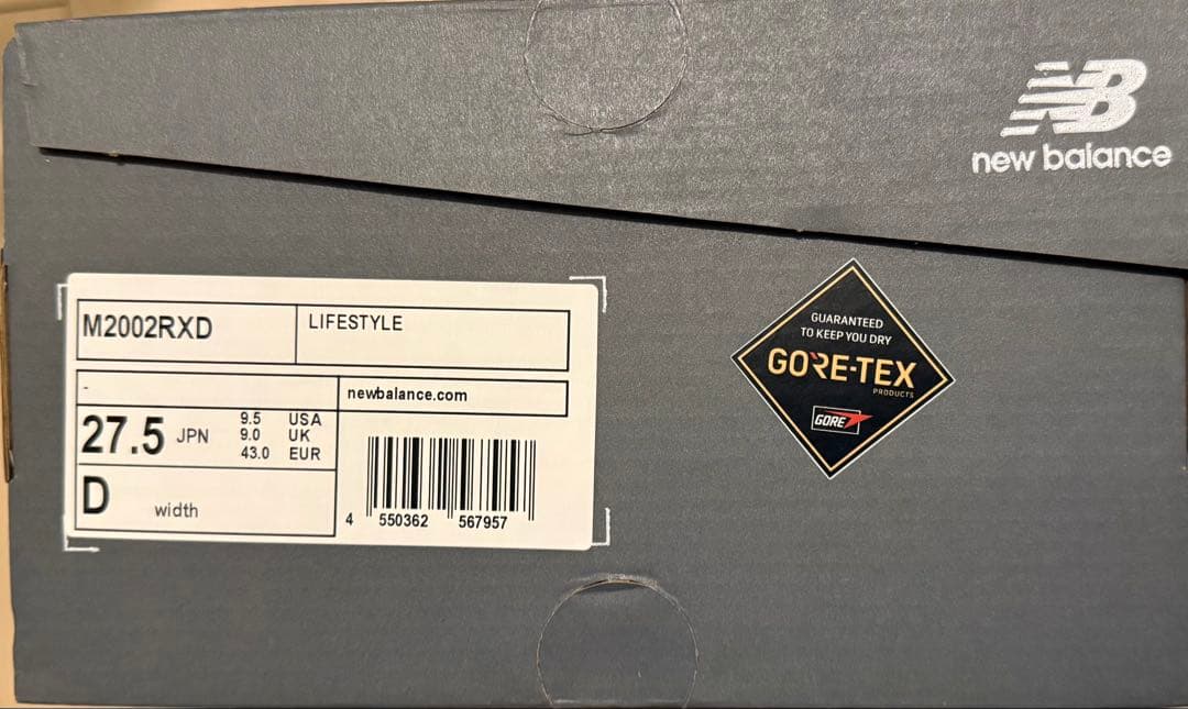 靴 New Balance M2002RXD 27.5cm