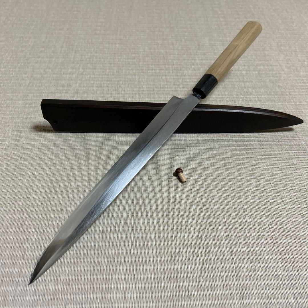 柳刃　包丁　和包丁　七寸　鞘付き　刺身包丁