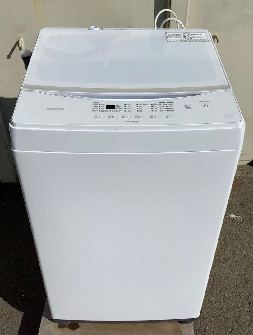 2021年製 アイリスオーヤマ 洗濯機 IAW-T605WL 6.0kg