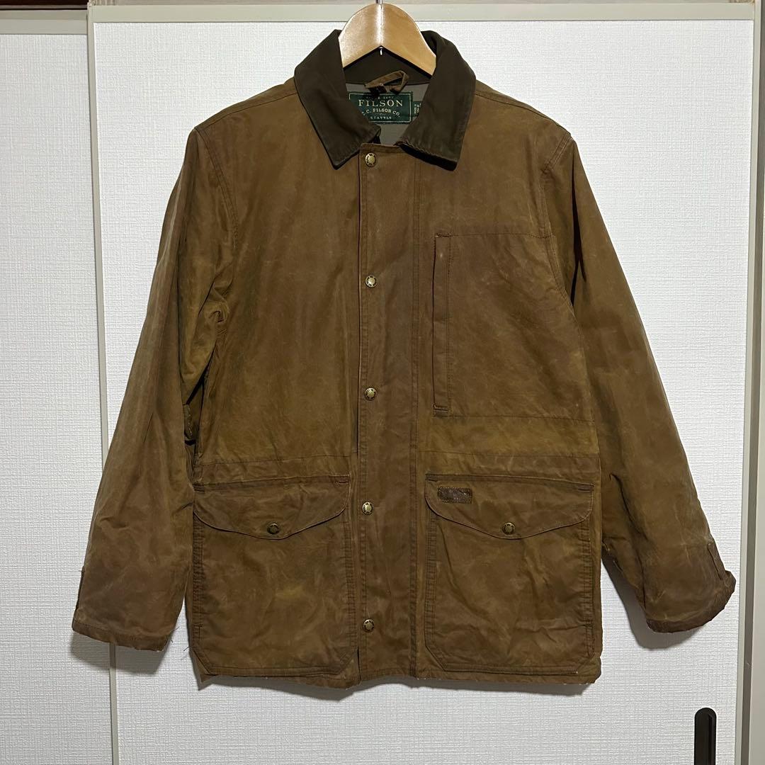 【最終価格】FILSON ワックスコットンオイルドジャケット USA製