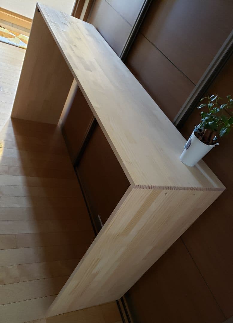 180✕45　 ナチュラルカウンターテーブル　木製テーブル