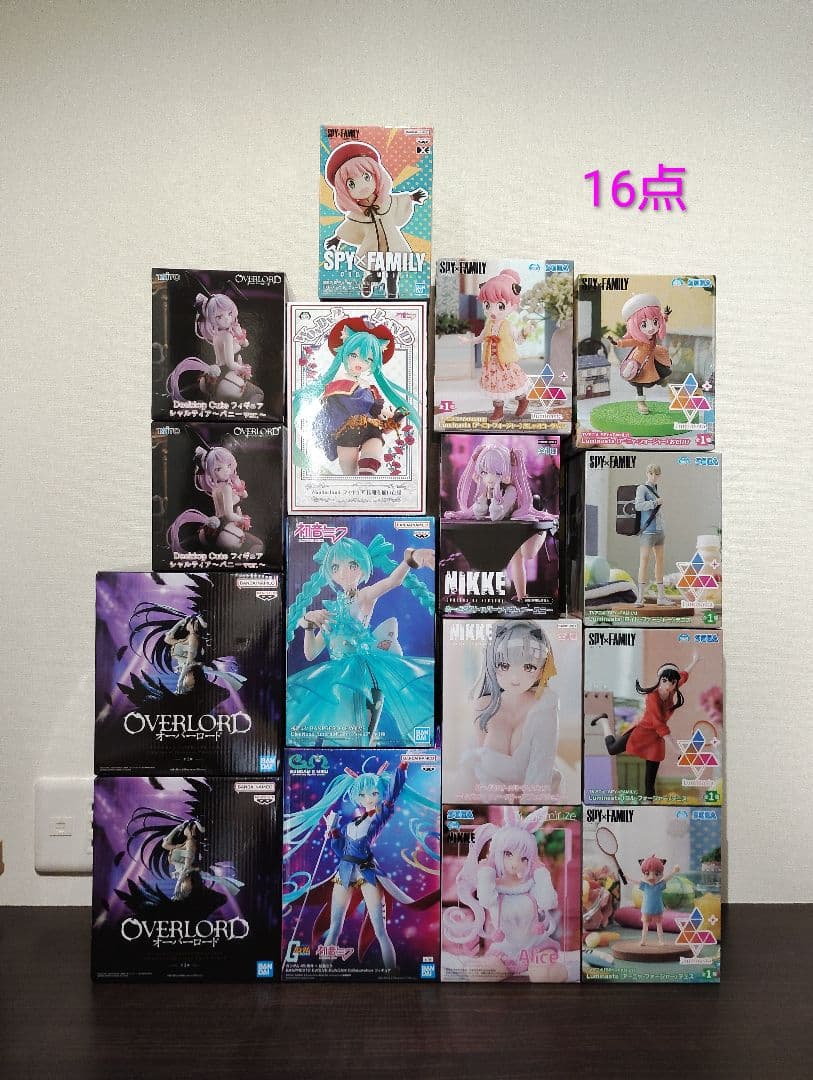 【新品・未開封】プライズフィギュア16個セット まとめ売り