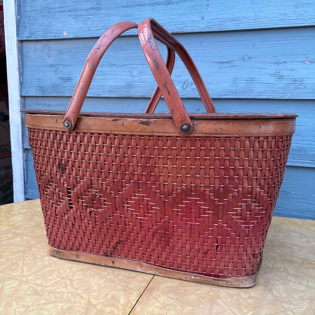 USA VINTAGE 60s REDMAN ピクニックバスケット