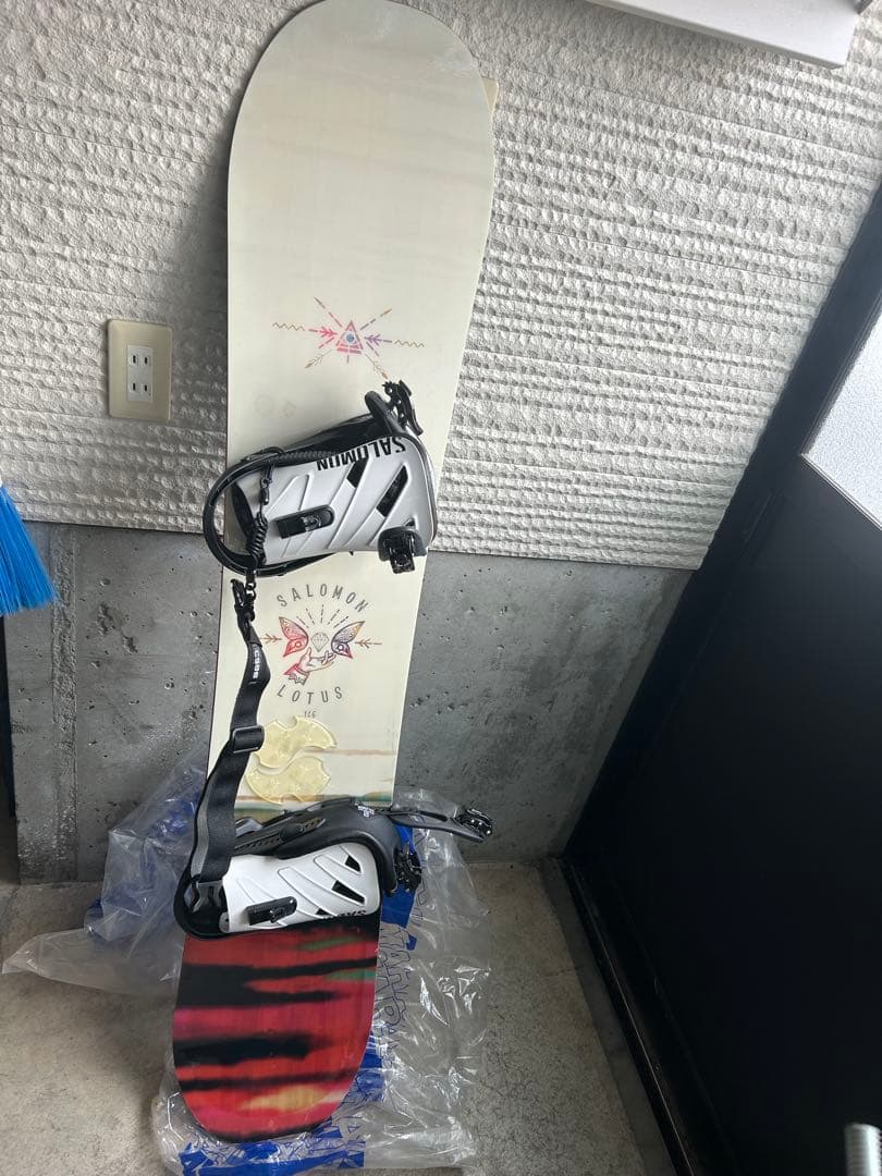 美品使用回数少Salomon Lotus 146cm スノーボードブーツセット