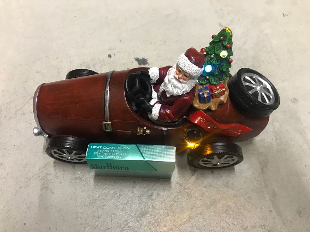 函館クリスマスファクトリー オルゴール LED付 美品