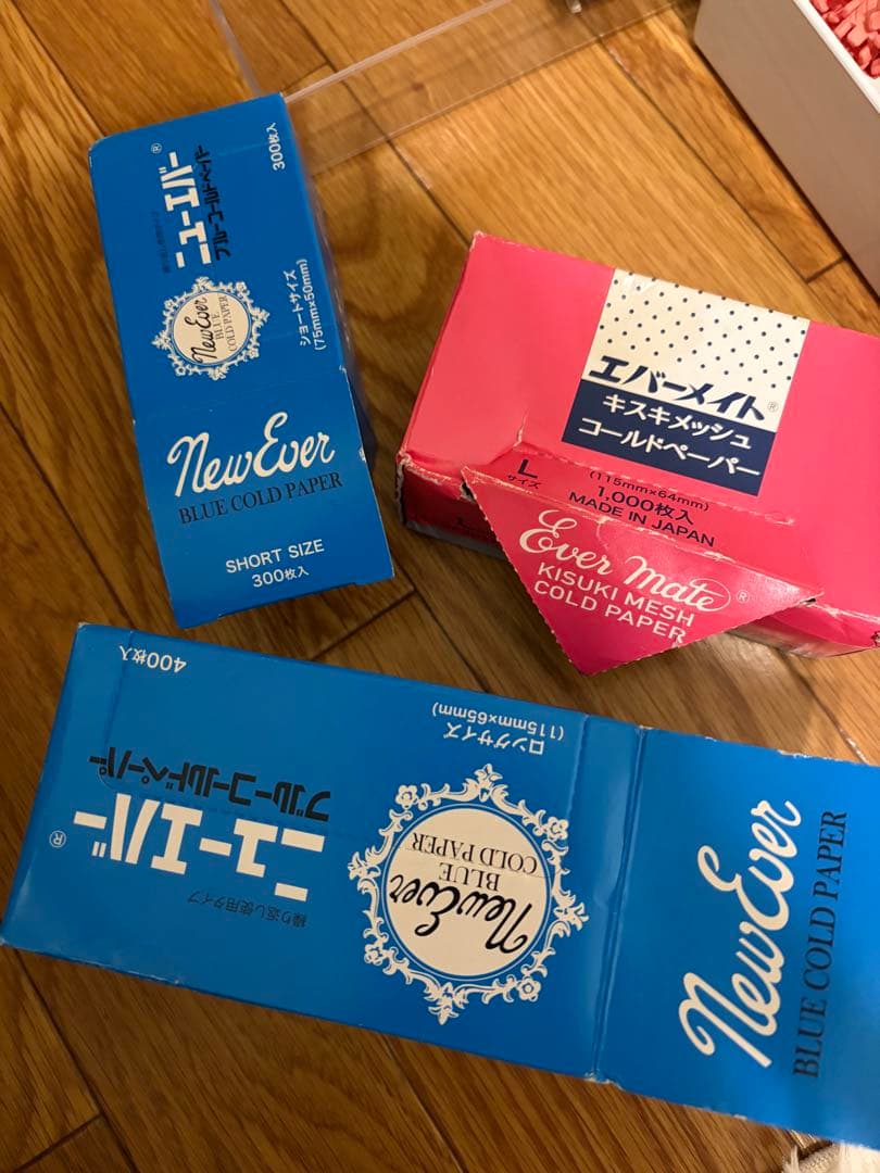 [美容師国家試験用]ロッド、ロッドケース、ウィッグ、ペーパー