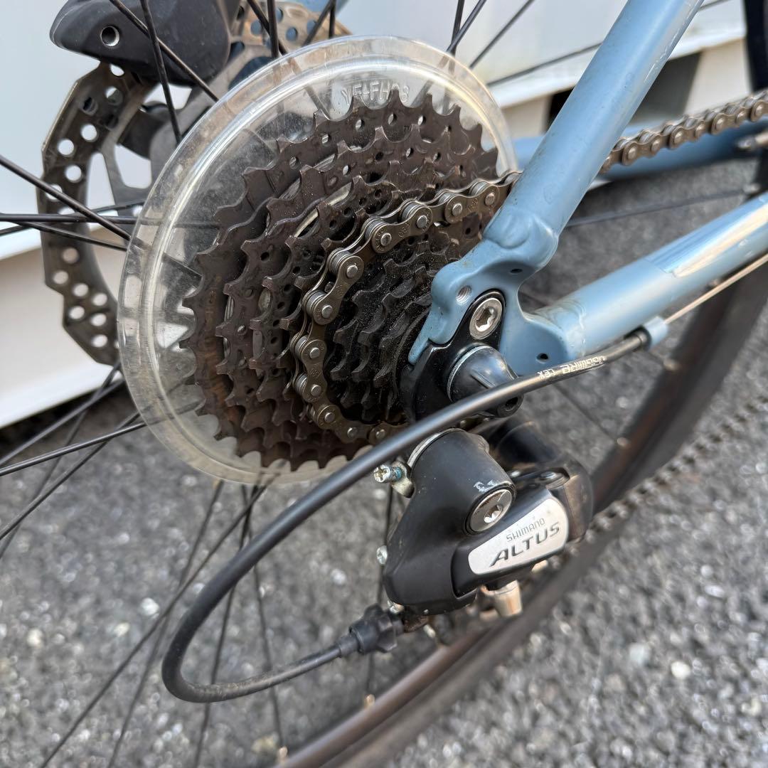 クロスバイク FUJI RAIZ disc身長160-170cm 定価8.3万円