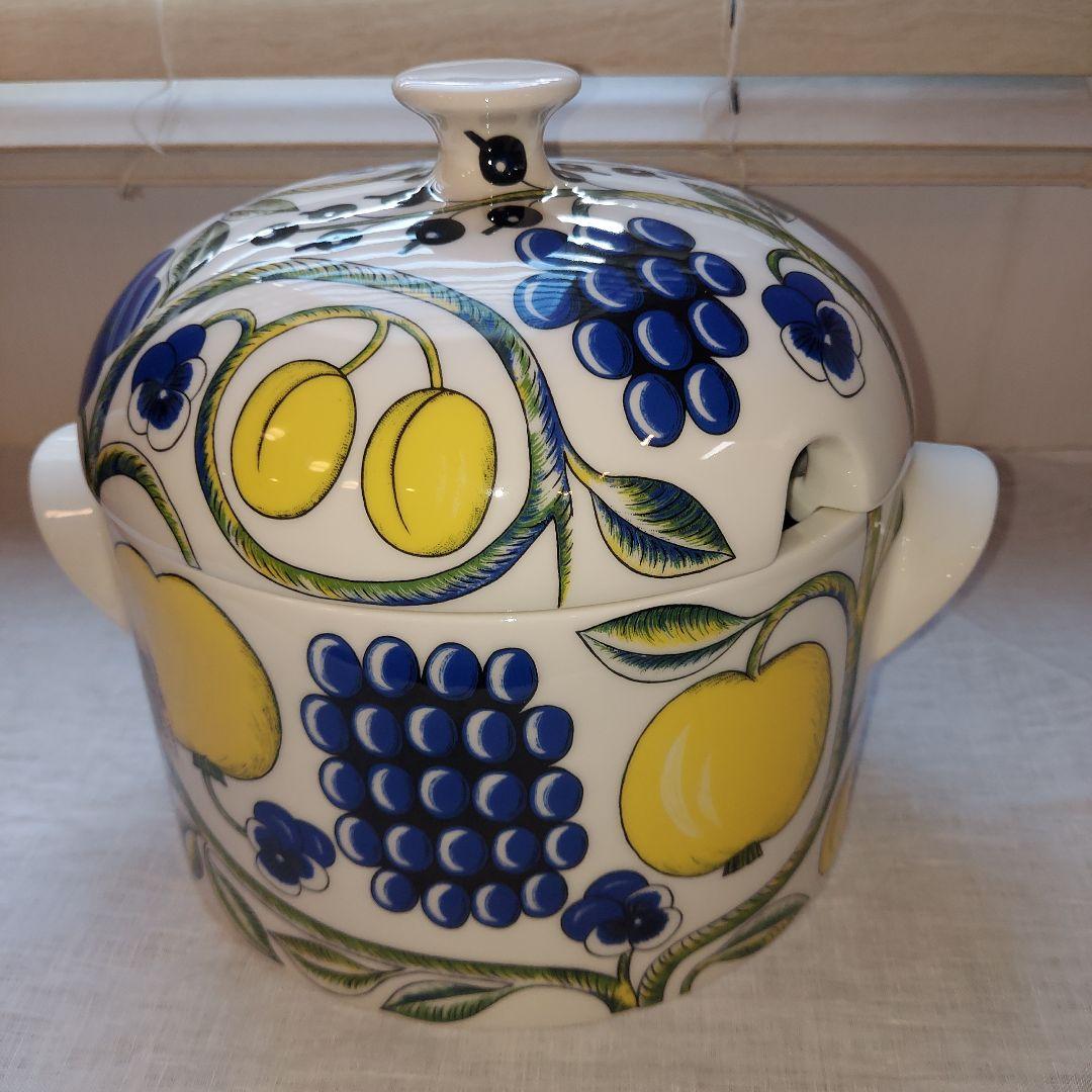 アラビア パラティッシ 蓋つきスープチューリン　2.8L