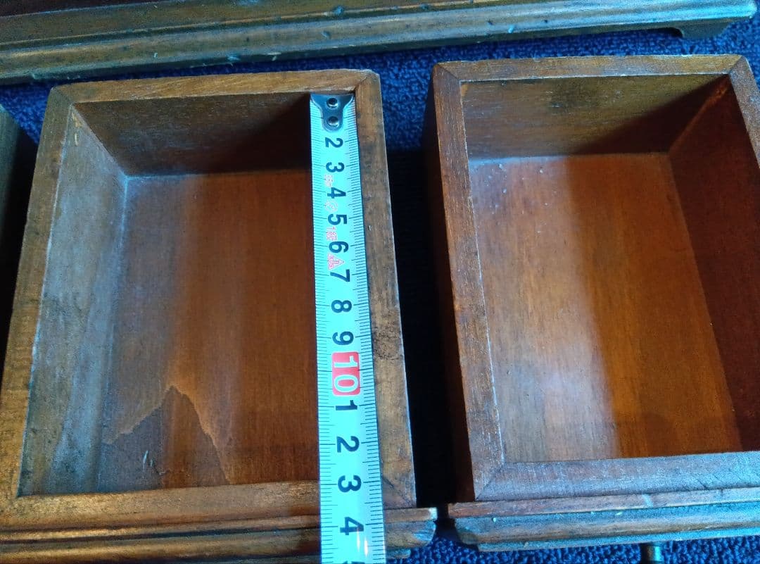 木製オーバル型ドレッサー・鏡台　レトロ　ヴィンテージ