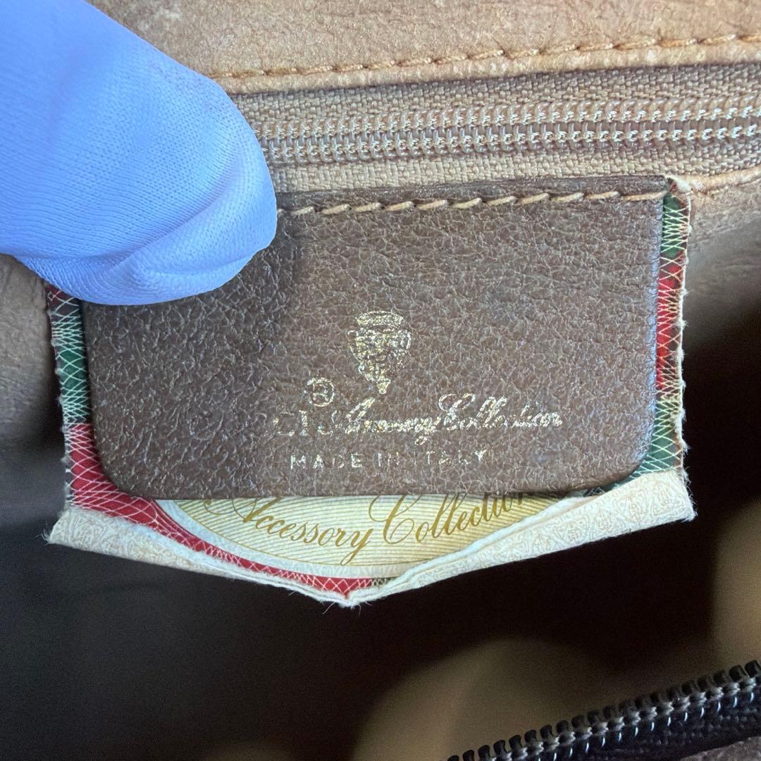 OLD GUCCI ミニボストンバッグ シェリーライン