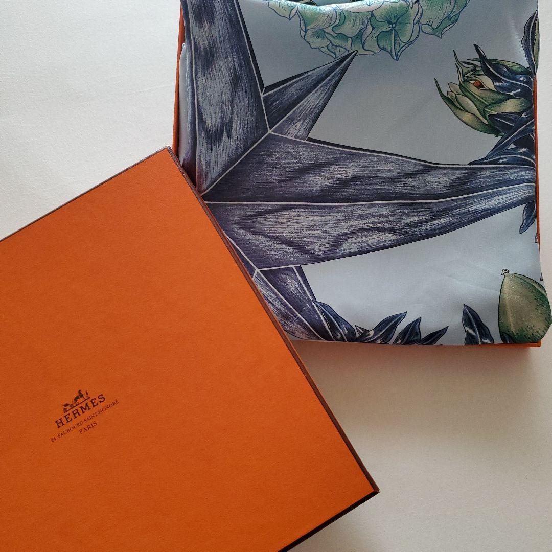 HERMESカレ90パッションフラワーPASSION FLOWER箱なし