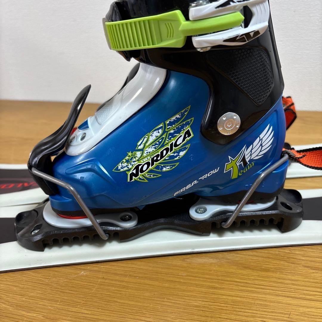 男の子　ジュニアスキーセット　SALOMON 16-17.5cmブーツ付