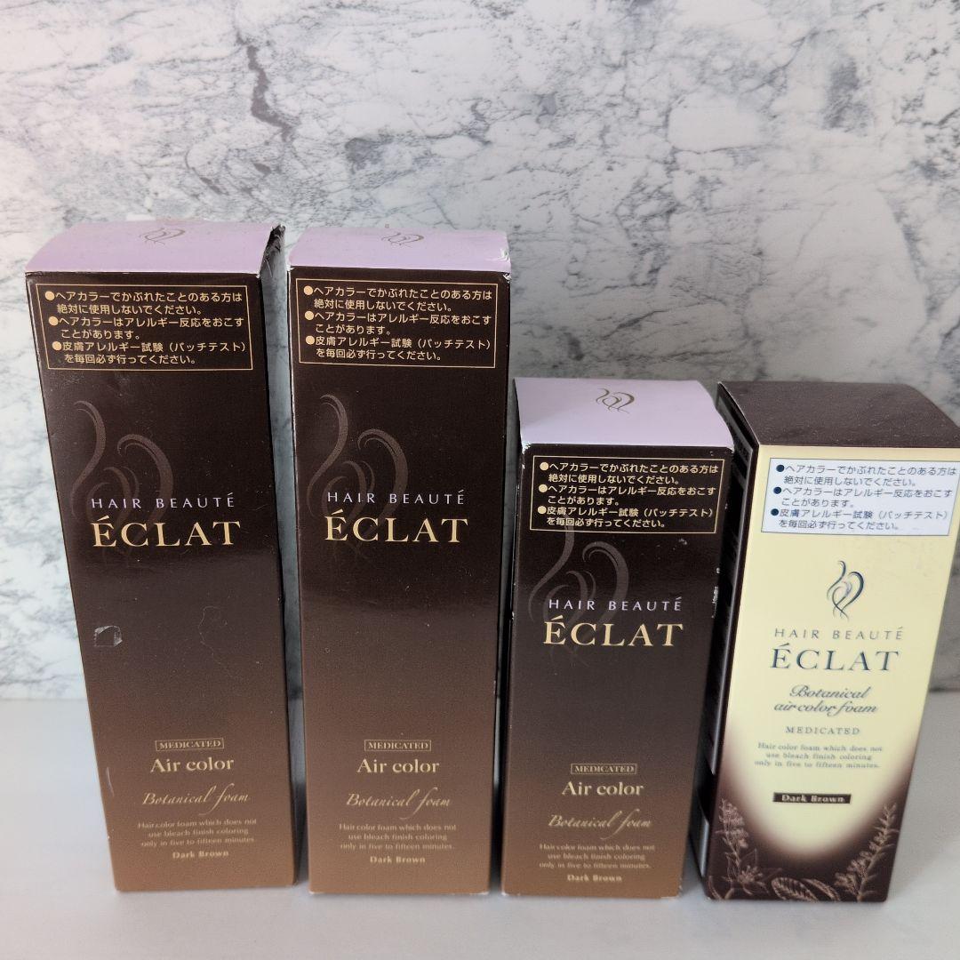 ヘアボーテ エクラ ボタニカル エアカラーフォーム ダークブラウン