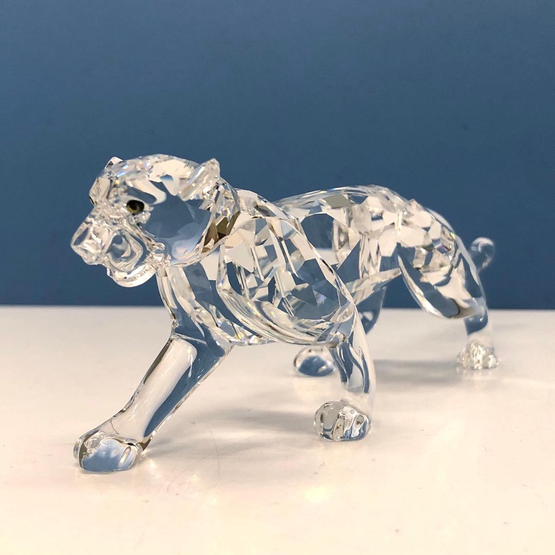 【値下げ×】スワロフスキー　ヒョウ　オブジェ【廃盤】