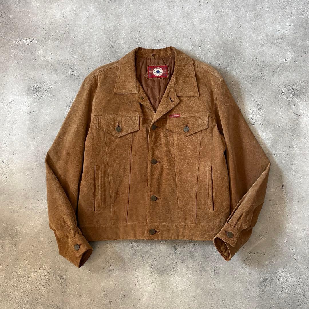 vintage converse suède tracker jacket