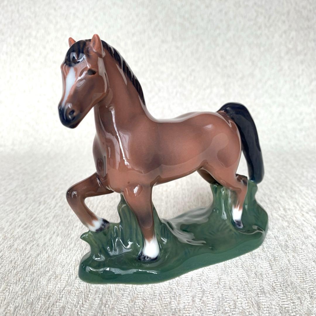 【美品】 ロイヤルコペンハーゲン フィギュリン 干支 2014年　馬