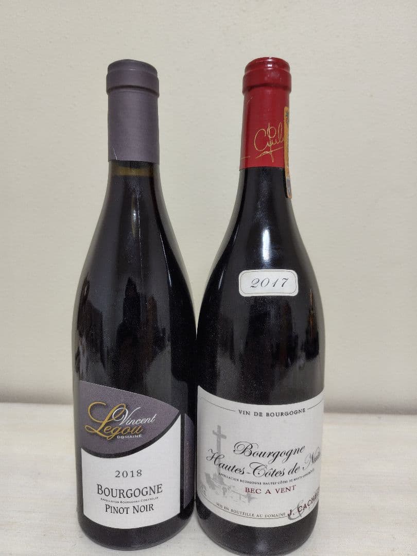 ブルゴーニュルージュ　ワインセット 2018・2017