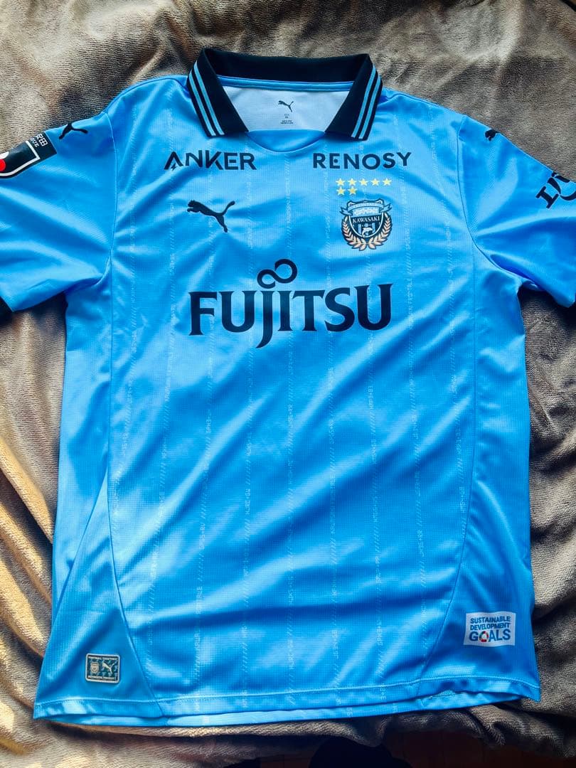 川崎フロンターレ 2025 1st ユニフォーム 伊藤達哉　17 XXL