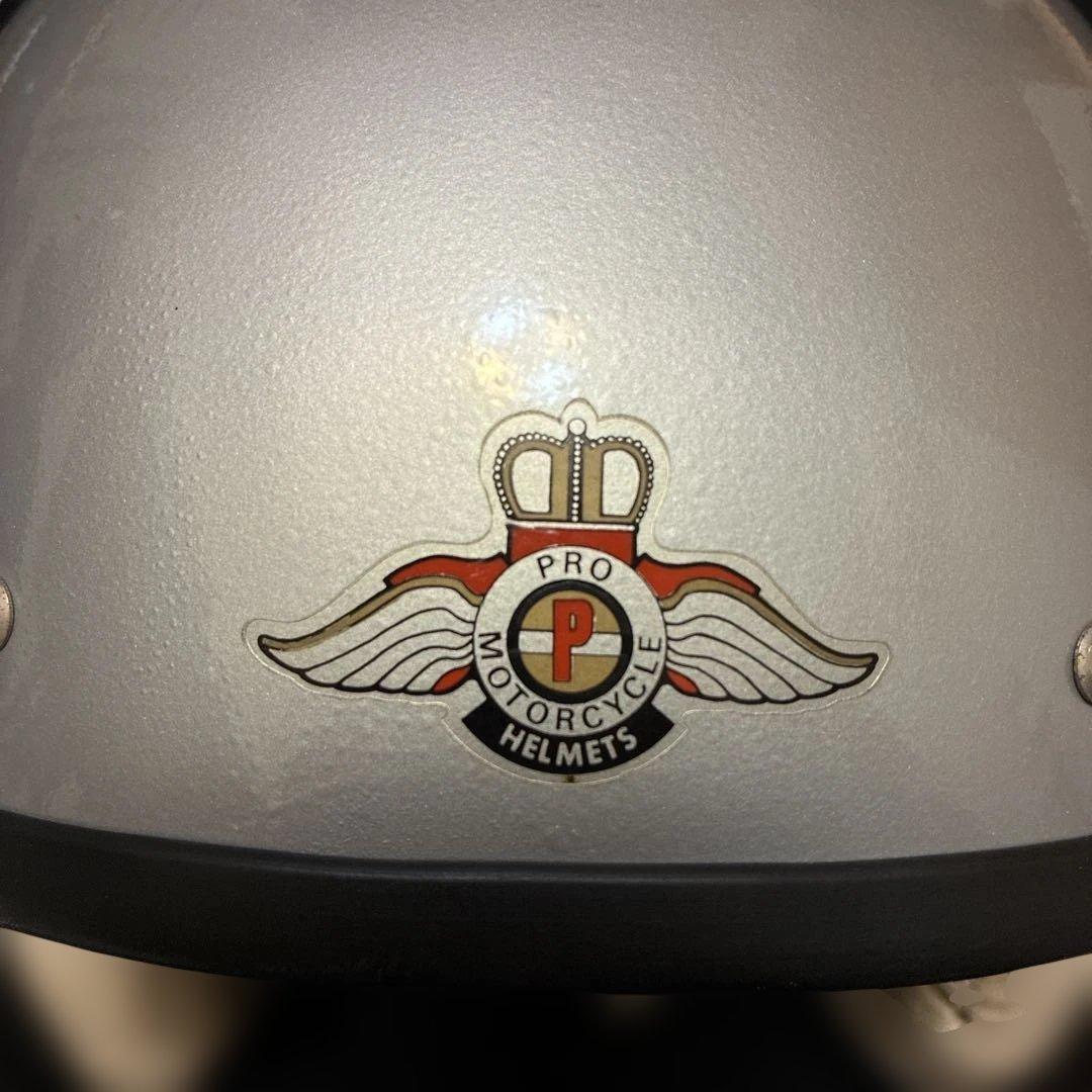 リザ　激レア⭐︎プロ　レスレストン　ヘルメットビンテージ　英国